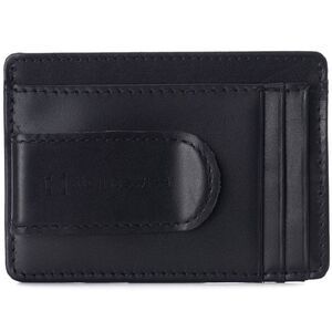 Alpine Swiss Mens RFID Safe Money Clip Minimalist Wallet ID Window Card Holder